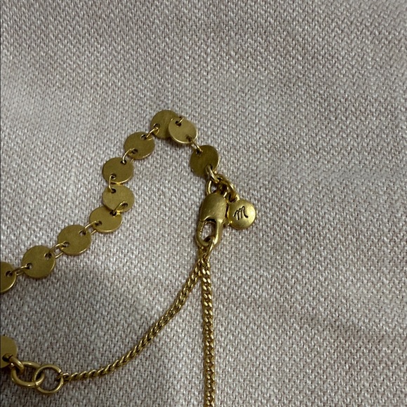 Madewell Gold Disc Necklace - Picture 2 of 5